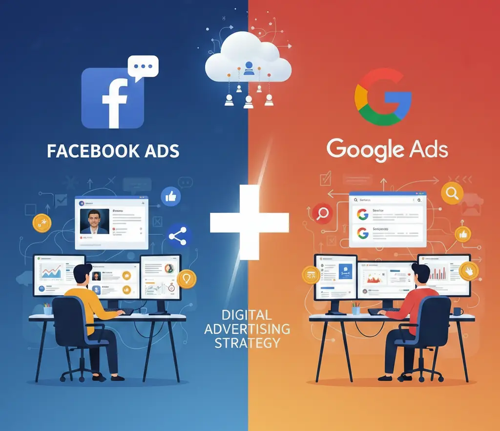 Facebook and Google Ads